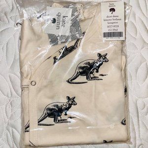 Kate Quinn Short Sleeve Kimono Bodysuit  12-18m